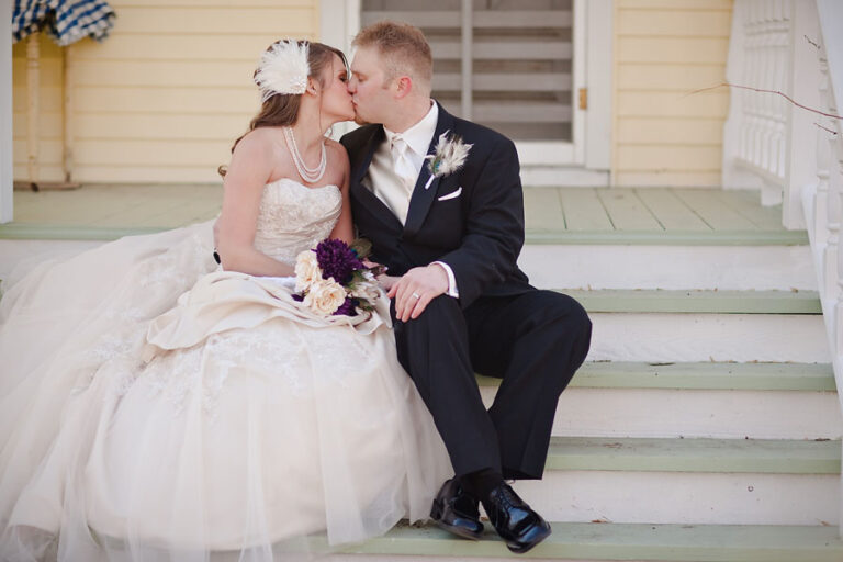 Krysti + Derek | Edinburgh USA Winter Wedding