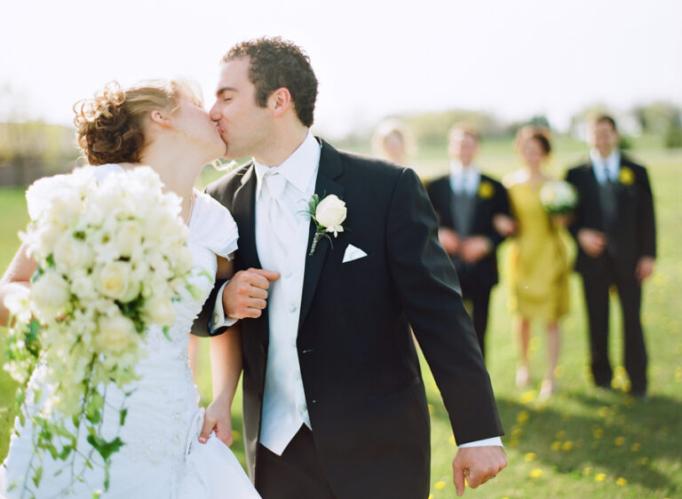 Abby + Devin | Yellow and Grey Wisconsin Wedding