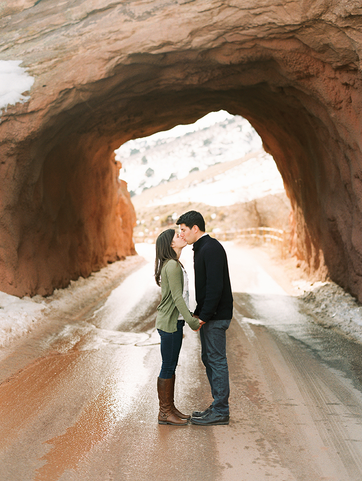 Amy Rae Photography // Red Rocks Denver Colorado Engagement Session Denver Beer Co // www.amyraephotography.com