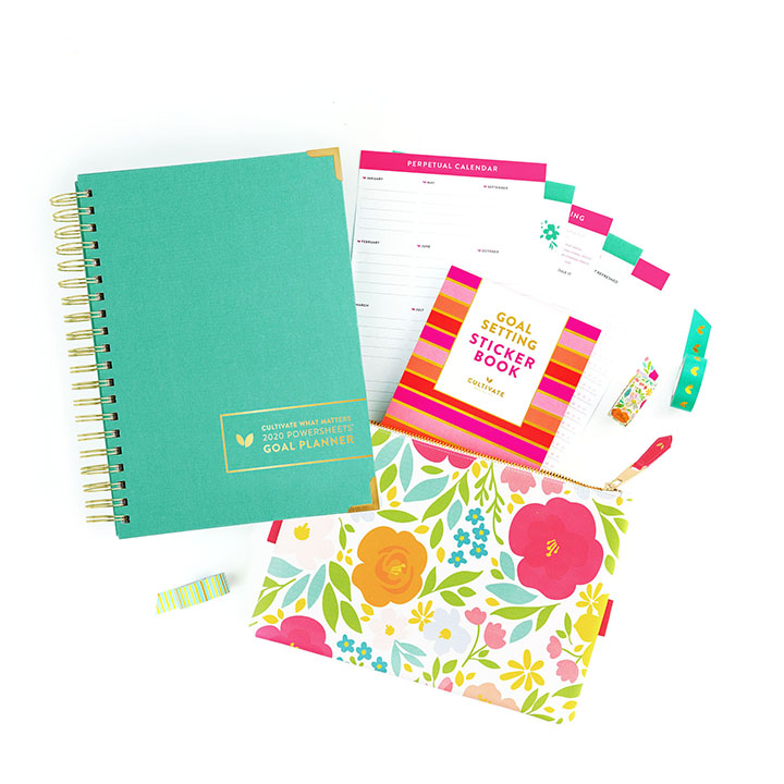 Amy Rae Co Cultivate What Matters Powersheets Goal Setting Tools
